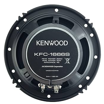 Amazon.co.jp: Kenwood KFC-1666S 300ワット 6.5インチ 2ウェイ